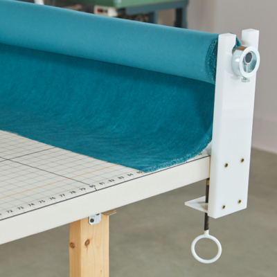 Table Clamp Fabric Dispenser