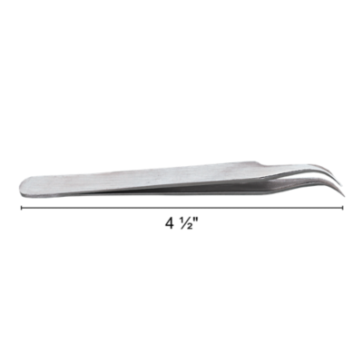 SILKLINE™ PROFESSIONAL EXTREMELY POINTED TIP (NEEDLE NOSE) TWEEZERS -  ca-dannyco