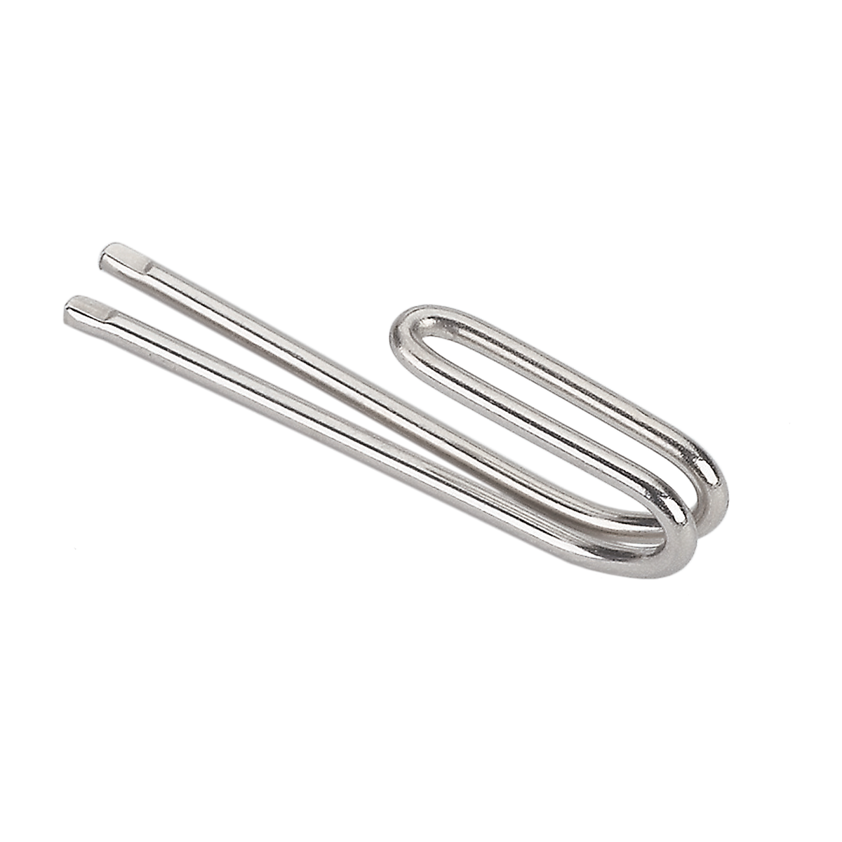 Two-Prong Curtain Hooks - Stainless, Rowley