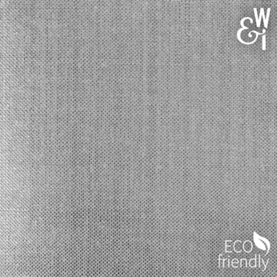 Whyte & Ivory ERII Blackout Lining, Silver/White, By the Yard