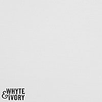 Whyte & Ivory, Oxford Everyday Wide Lining, White, Full Roll