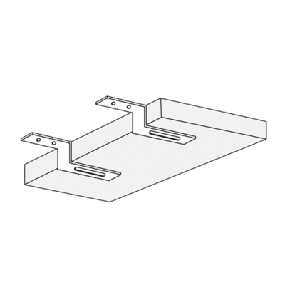 Z Bracket Single-Sided Round Pole Brackets