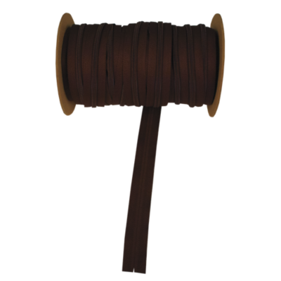 #3 Nylon Invisible Zipper Chain by the Roll, Brown, 25 Yards