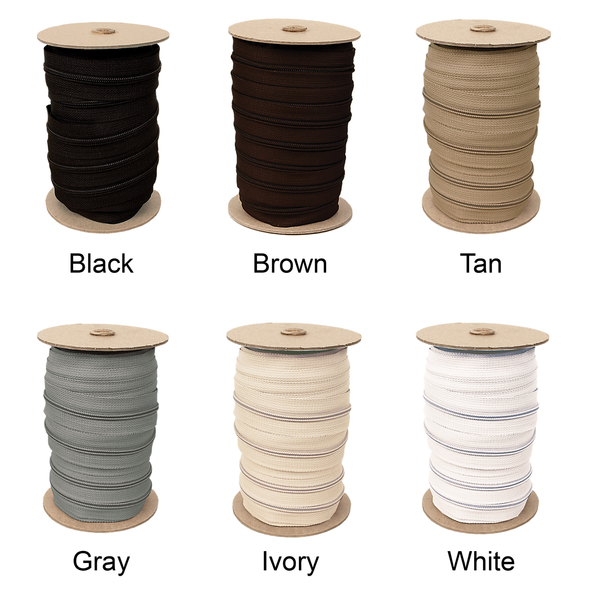 Zipper Roll Ends - 180 Zipper Roll Ends - 180