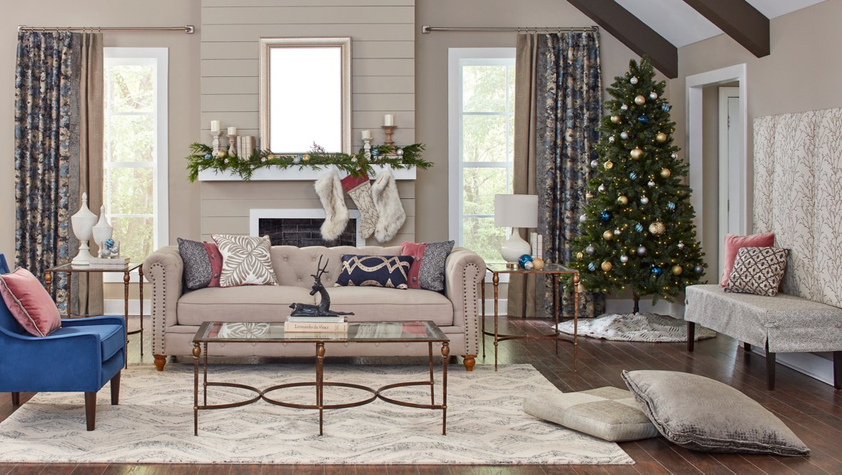 Holiday Celebrations | Transitional Living Space