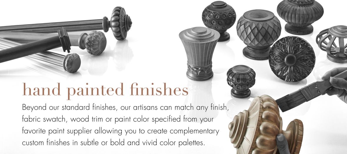 hand painted finishes